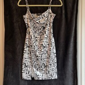 Mini Silk Party Dress